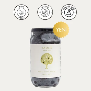Premium Gurme Yağlı Sele Siyah Zeytin M 650 gr