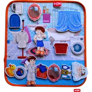 Banyo Keçe Cırtlı Aktivite Sayfası