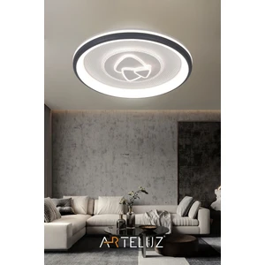 Üçgen Model Modern Plafonyer Avize (50  cm , 3 Renk Işık)