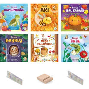 0 - 3 Yaş Doğanın Eşsiz Hikayeleri Serisi 6 Kitap/ Set 2 + Tablet Standı