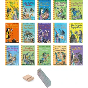 Sakar Cadı Vini Serisi - Dünyaca Ünlü Eğülenceli Hikaye Seti 15 Kitap + Tablet Standı