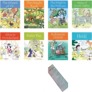 8-13 Yaş Ingilizce Çocuk Klasikleri Hikaye Seti 8li/english Stories For Children/+Okuma Takip Ayracı