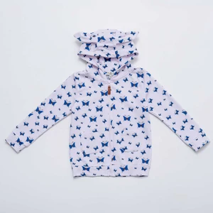 Kelebek Baskılı Sweatshirt