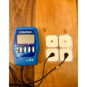 Çıtçıtlı Elektrot Tens Pedi Compx ile Uyumlu