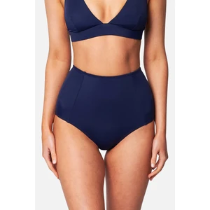 Lacivert Toparlayıcı Yüksek Bel Bikini Altı