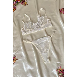 Çiçekli Bralet Takımı