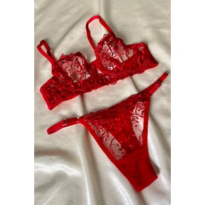 Çiçekli Bralet Takımı