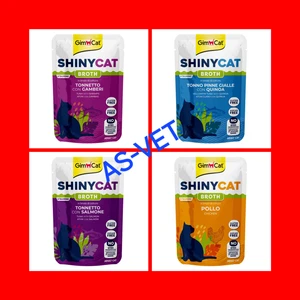 Asvet Gimcat Shınycat Pouch 4 Farklı Lezzet