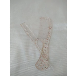 Butik Hafsa 2'li Dişli ve Ayırma Tarak Çocuk Saç Fırçası Simli Tarak Hediyelik