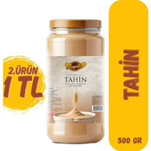 Yerli Susam Tahin 2  x 500 gr Tek Kavrulmuş