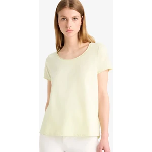 Regular Fit Yuvarlak Yaka Basic Düz Kısa Kollu Tişört K1508AZ25SM