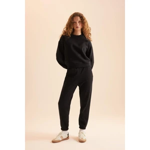Regular Fit Normal Kalıp Basic Düz İçi Kalın Polarlı Eşofman Takımı D8022AXNS