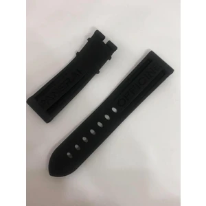 Panerai Uyumlu Siyah Silikon Kordon 22  mm