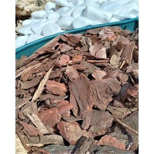 Dekoratif Çam Kabuğu 100 Lt 5-10  cm  Doğal Ağaç Kabuğu Doğal Çam Kabuğu Malçlama Peyzaj