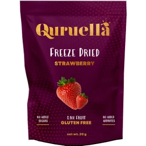 Çilek Kuru Meyve Cipsi - Dondurularak Kurutulmuş Freeze Dried Çıtır Çilek 20gr.