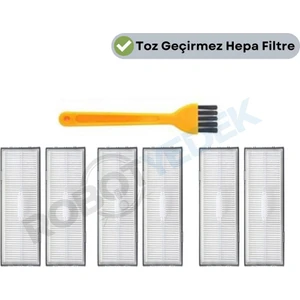 Roborock S7 Maxv, S7 Maxv Ultra Uyumlu Yedek Hepa Filtre-7 Parça