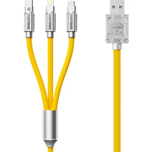 TF-A03 3'ü1 Arada Hızlı Şarj Data Kablo