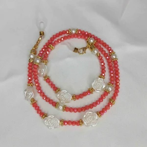 Rose Model Handmade Tasarım Gözlük Ipi