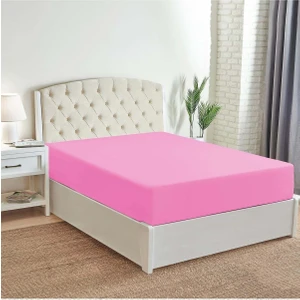 güllüce ev tekstili Lastikli Çarşaf (Pembe) fitted