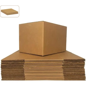 60x40x40 cm | 10 Adet | 6 mm Çift Oluklu Karton Koli (Ev Taşıma-Çeyiz-Depolama-Nakliye)