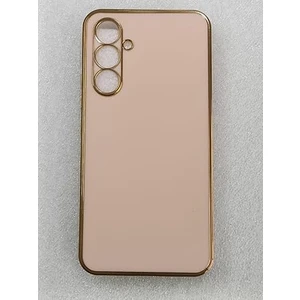 Samsung Galaxy S24 Altın Yaldızlı Yumuşak Silikon Kılıf