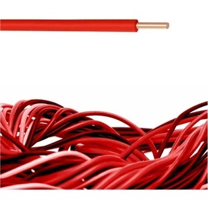 2.5 mm Nya Tek Damar %100 Bakır Kablo Kırmızı Renk 8 Metre