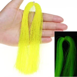 Fosforlu Karanlıkta Parlayan, Sarı Glow / Luminous In The Dark, Ultraviyole (Uv) Neon Işıkta Parlayan 1 Adet Poşet Çapari Simi