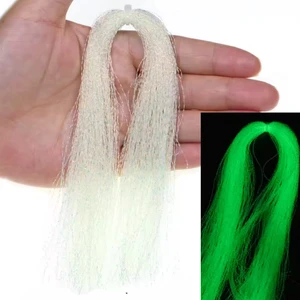 Beyaz Fosforlu Karanlıkta Parlayan, Glow / Luminous In The Dark, Ultraviyole (Uv) Neon Işıkta Parlayan 1 Adet Poşet Çapari Simi