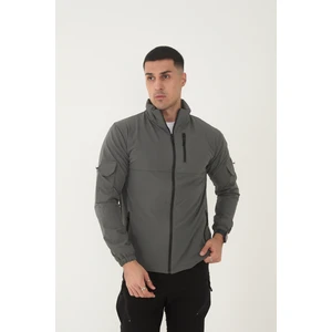 Camp Scoutland CAMP490 Outdoor Tactical Çok Cepli Su iticili Erkek Mevsimlik Taktik Likralı Mont