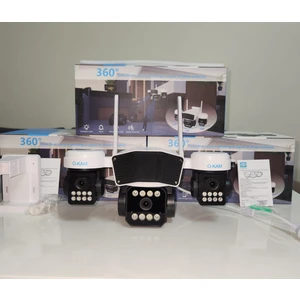 Okam 3036 Pro, 9mp, Wifi, 3 Lens, Akıllı Kamera, Yapay Zeka, Insan Algılama, Uzak Izleme,