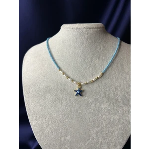 Deniz Yıldızlı Incili Boncuk Kolye