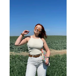 Likralı Fitilli Tshirt
