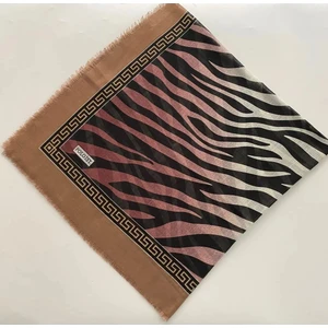 Zebra Desen Ince Tülbent Yazma