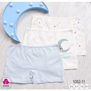 Kız Çocuk 3'lü Slip Boxer