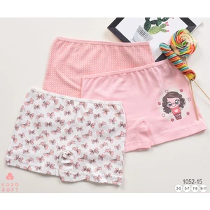 Kız Çocuk 3'lü Slip Boxer