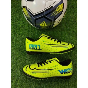 001 Erkek Çocuk Krampon Futbol Ayakkabısı Sarı - Siyah