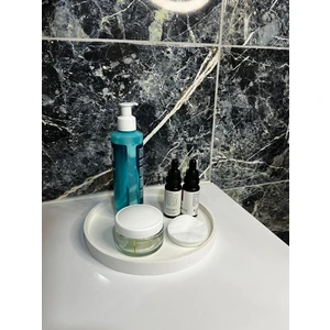 Dekoratif Tepsi, Organizer 20 x 20  cm , Banyo Organizeri