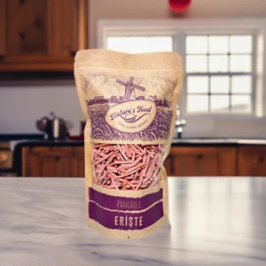 Pancarlı Erişte 400gr Koruyucu ve katkı maddesi içermez.