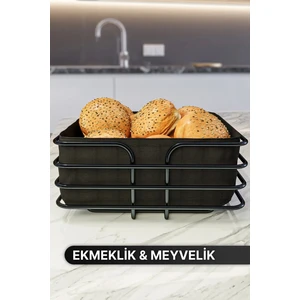 Ekmeklik Ekmek Sepeti Paslanmaz Lüx Ekmek Kutusu