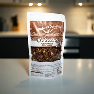 Kakaolu Granola 300GR Katkısız Koruyucusuz 1. Kalite Ürünlerden Hazırlanmış Doğal Içerik.