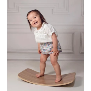 YAT Design & Crafts Doğal Kayın Ahşap Denge Tahtası – Çocuklarda Denge ve Koordinasyon Geliştiren Ergonomik Tasarım, Ev ve Spor Salonu Kullanımına Uygun