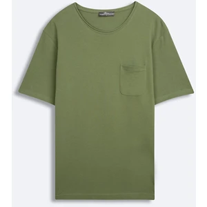 Erkek Regular Yeşil T-shırt