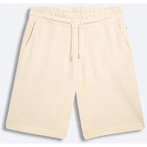 Erkek Basıc Regular Midi Bej Şort