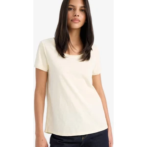 Regular Fit Yuvarlak Yaka Basic Düz Kısa Kollu Tişört K1508AZ25SM