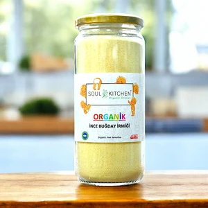 Soul Kitchen Organik İnce Buğday İrmiği cam 300 gr (bebek irmiği)