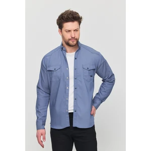 3A Moda Yxcslim Fit Erkek Kot Gömlek