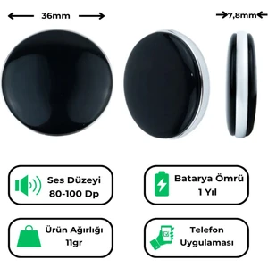 Ios ve Android Uyumlu Mini Gps Takip Cihazı – Çocuk, Evcil Hayvan ve Eşya Takibi