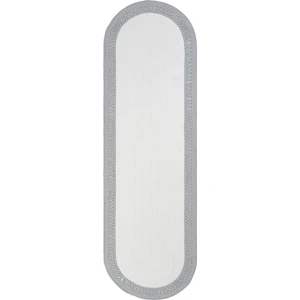 Cool Halı Luke 870 Gri Oval Yolluk Uzun Halı Antre Hol Koridor Halısı Hasır Dokulu Dekoratif Jüt Banyo Paspası