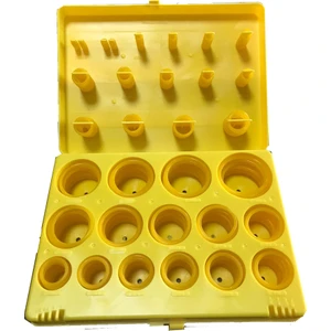 Box-H Metrık Kıt Sılıkon 70 Shore Silikon Oring Seti 385 Adet