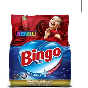 Renkli Toz Çamaşır Deterjanı 1,5 Kg